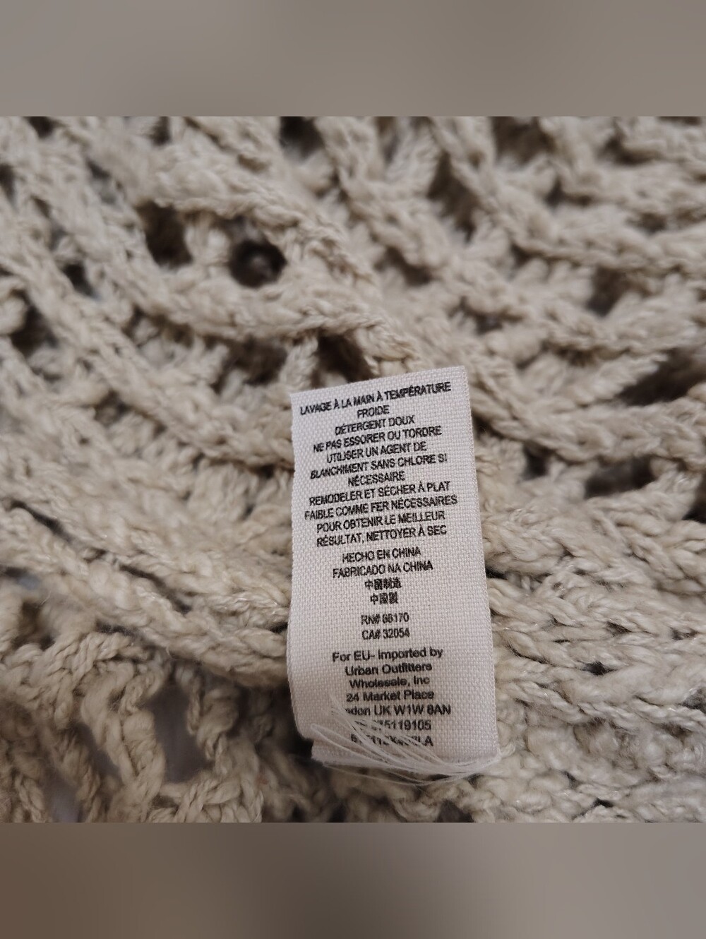 Free People Off The Shoulder Crochet Cardigan - Picture 7 of 9